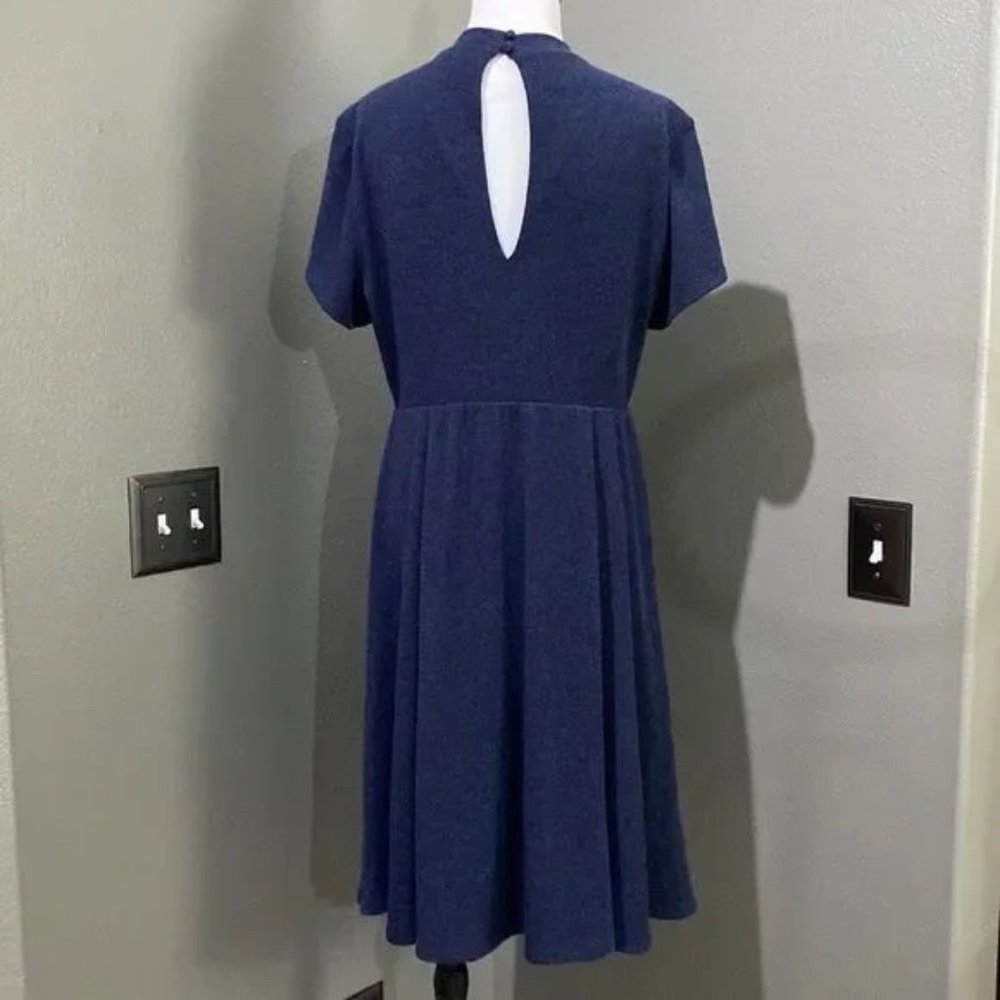 Torrid HACCI MOCK NECK SKATER DRESS knit with cute Keyhole in back! - Picture 2 of 5